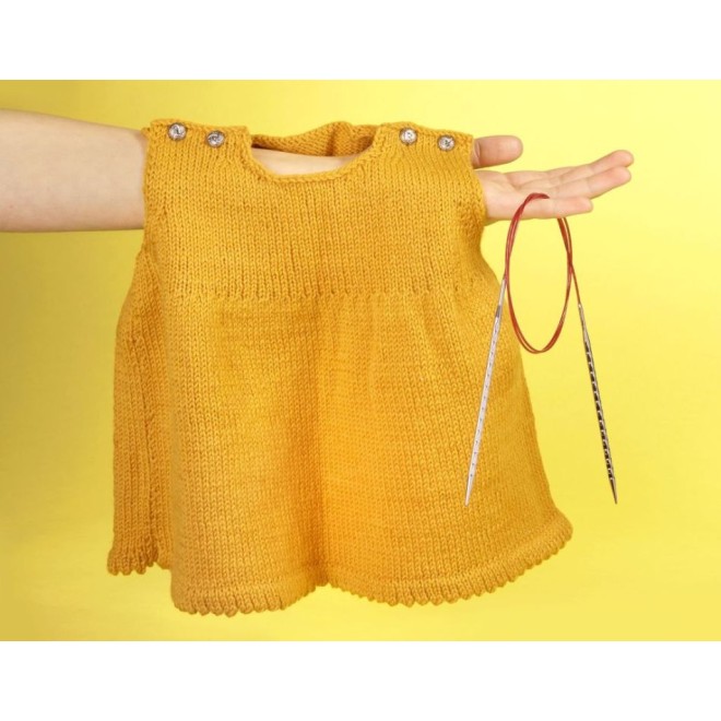 Feinstricknadel Novel viereckig