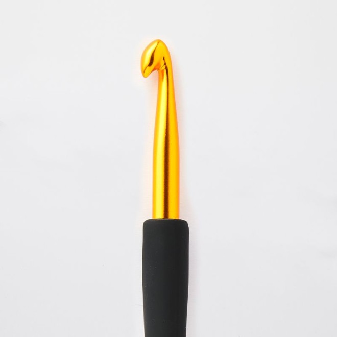KnitPro Häkelnadel Aluminium mit Softgriff