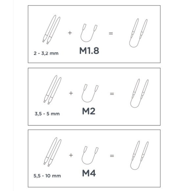 Shirotake auswechselbare Rundstricknadelspitzen