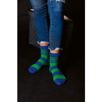 Socken stricken mit Wow - Effekt