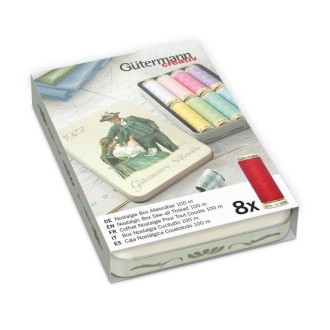 Gütermann Nostalgie-Box 100 m 8 St