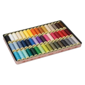Gütermann Nostalgie-Box 322x188x21mm 100 m 48 St