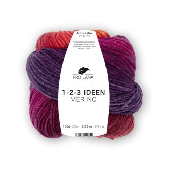 1-2-3 Ideen Merino col. 11 ca. 250 m 100 g
