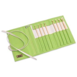 Woll-Häkelnadel BAMBUS Set 3,5 - 8 mm