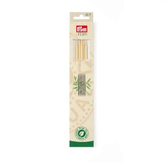 Prym Strumpfstricknadeln Bambus 15/20 cm