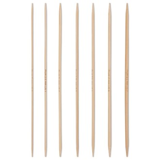 Strumpfstricknadel Bambus Set 2-4,5 mm 20 cm