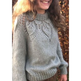 Anleitungsheft Le Knit Chunky Dahlia Voksen - Englisch