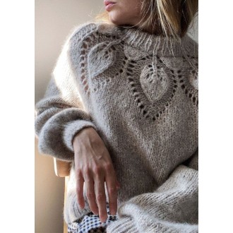 Anleitungsheft Le Knit Chunky Dahlia Voksen - Englisch