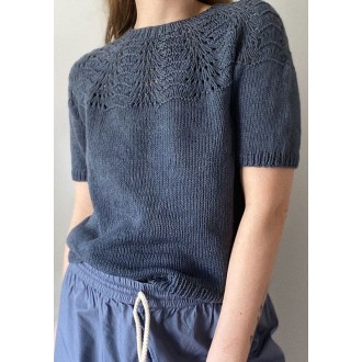 Anleitungsheft Le Knit Peacock Tee - Englisch