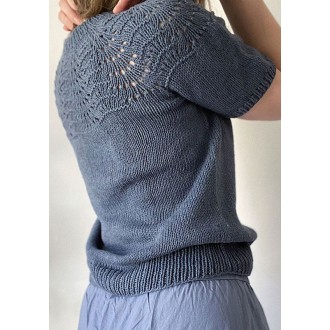 Anleitungsheft Le Knit Peacock Tee - Englisch