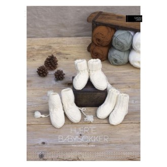 Anleitungsheft Kongle by Sigrun Heart Baby Socks 1 St