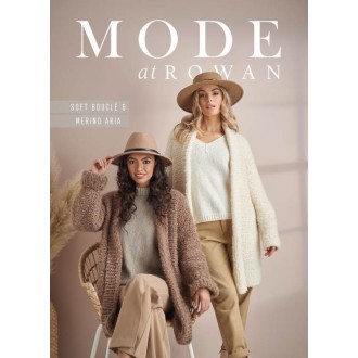 Rowan Mode at Rowan - Soft Bouclé and Merino Aria Collection dt/eng