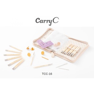 Tulip CarryC Long Austauschbare Rundstricknadeln Bambus Set 3,50 - 9,00 mm
