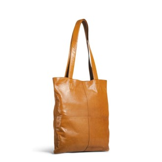 muud Projekttasche Show Echtleder- 39x35 cm Whisky