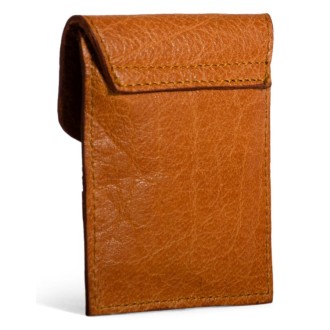 Echtlederetui Bergen 9,5x8 cm Whisky