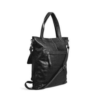 Echtledertasche Arendal - 35x34 cm Black