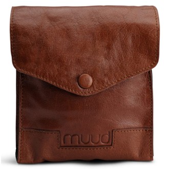 muud Leder-Etui Betina 18x13 cm Rich Brown