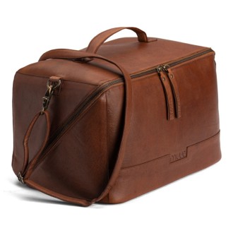 muud Cleo XL Projekttasche Leder Cleo XL 24x23 cm Rich Brown