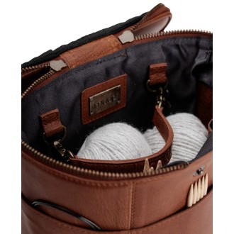 muud Projekttasche Grace Grace 20x16 cm Rich Brown
