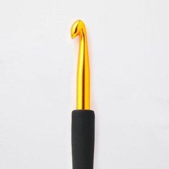 KnitPro Häkelnadel Aluminium mit Softgriff