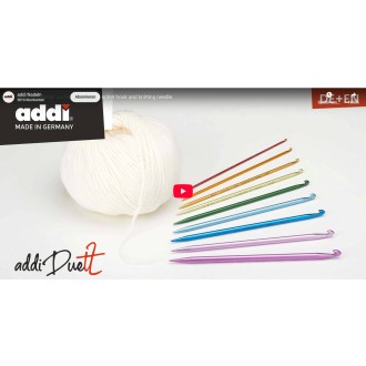 addiDuett Häkel- und Stricknadel 15 cm farbcodiert