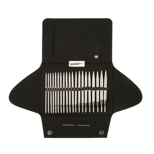 addiClick Basic Rundstricknadel-Set Messing 3,5-10,0 mm