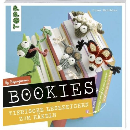 Bookies - Tierische Lesezeichen zum Häkeln