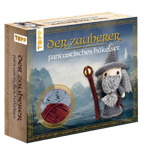 Fantastisches Häkelset Zauberer