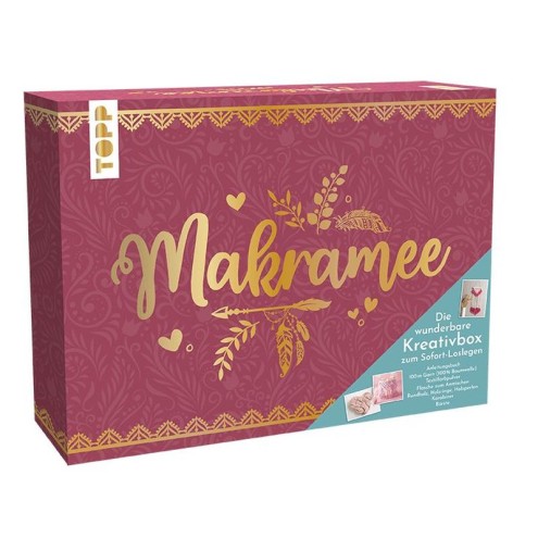 Makramee knüpfen Kreativbox