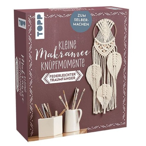 Makramee-Knüpf-Set Traumfänger klein
