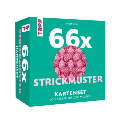 66x Strickmuster Kartenset