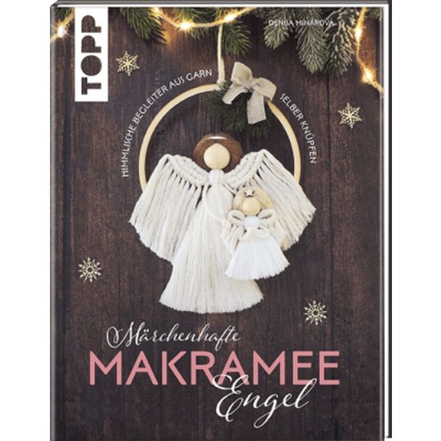 Märchenhafte Makramee Engel