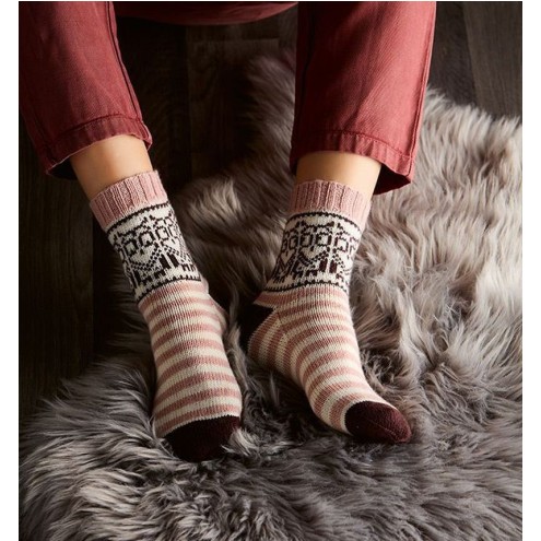Colorwork-Socken stricken