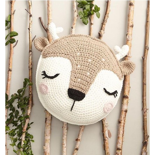 Supersüße Amigurumi-Kissen häkeln