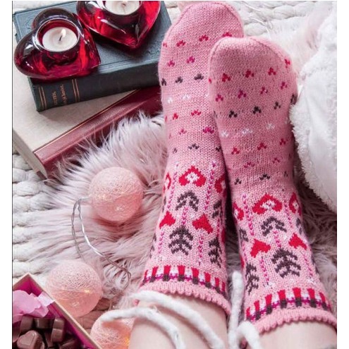 Kuschelige Socken und warme Fäustlinge
