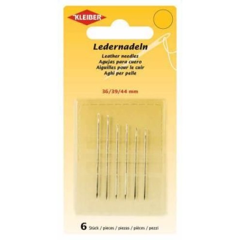 Ledernadeln 36, 39, 44 mm 6 St