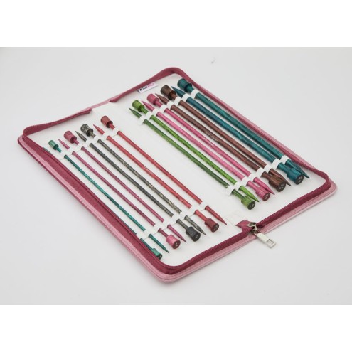 KnitPro Jackenstricknadel Dreamz Deluxe Holzset 30 cm 3,50-8,00 mm