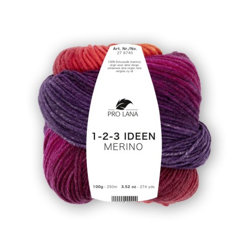 1-2-3 Ideen Merino col. 11 ca. 250 m 100 g