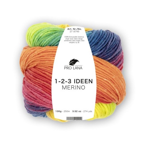 1-2-3 Ideen Merino col. 14 ca. 250 m 100 g