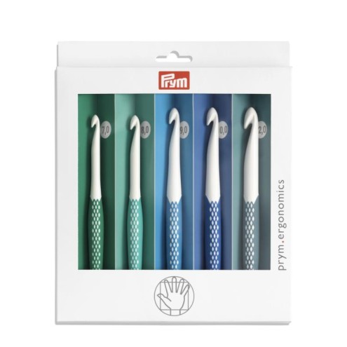 Prym Wollhäkelnadel Ergonomics Set 7,00 - 12,00 mm