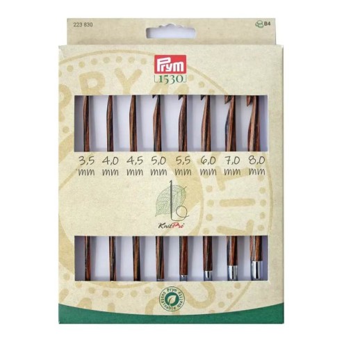 Prym Tunesische Häkelnadeln Set 3,5-8 mm