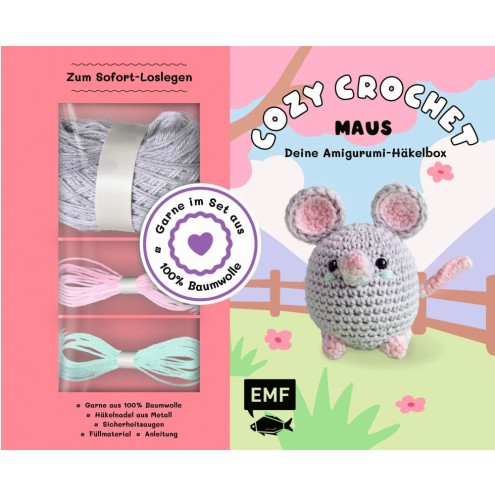 Cozy Crochet - Deine Amigurumi-Häkelbox: Maus 1 St.