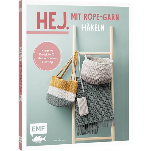Hej! Mit Rope-Garn häkeln super easy