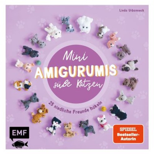 Mini-Amigurumis - Süße Katzen 1 St.
