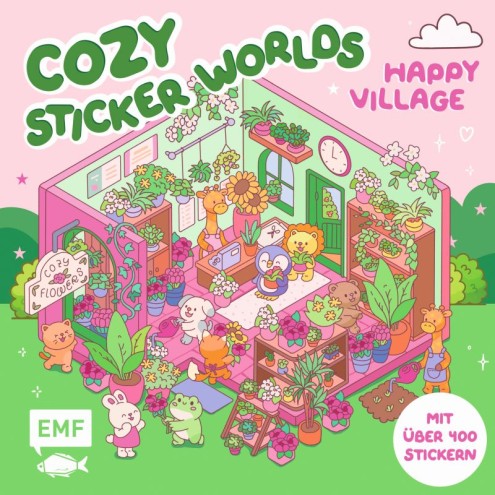 Cozy Sticker Worlds - Happy Village 1 St.