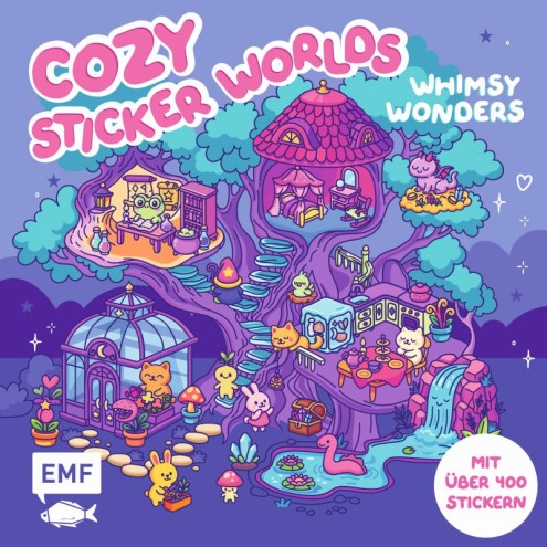 Cozy Sticker Worlds - Whimsy Wonders 1 St.