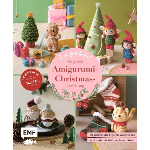 O du fröhliche! Die große Amigurumi-Christmas-Sammlung 1 St.