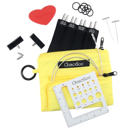 ChiaoGoo Nadelset TWIST Shorties 5,5-8 mm