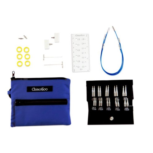 ChiaoGoo Nadelset TWIST SHORT COMBO 3,50-5,00 mm 5 cm/8 cm