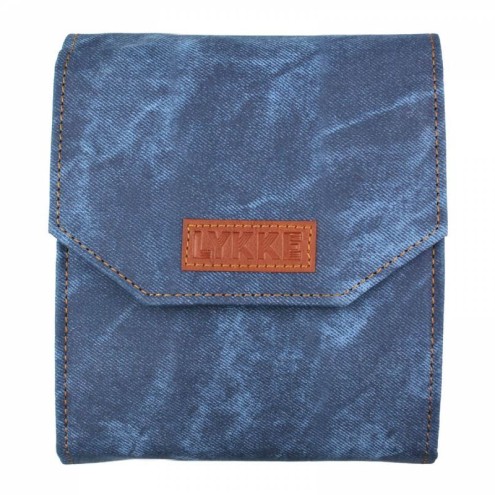 Nadelset auswechselbare Nadelspitzen Indigo Blue 3,25-6,0 mm 13 cm